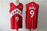 Youth Raptors 9 Serge Ibaka Red Earned Edition Nike Swingman Jersey,baseball caps,new era cap wholesale,wholesale hats